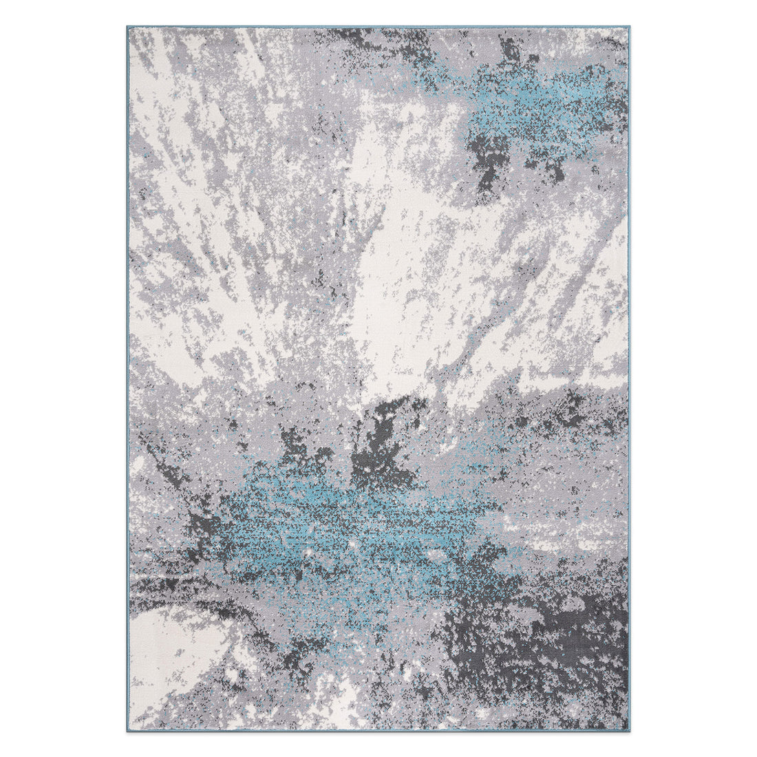 Modern Abstract Stain Resistant Soft Area Rug