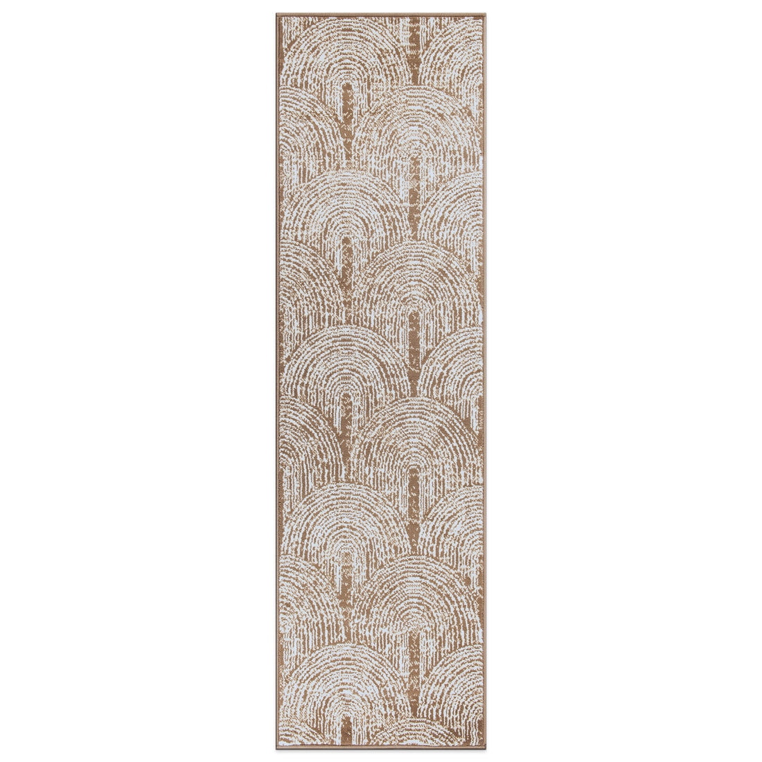 Contemporary Bohemian Arch Area Rug - BROWN 2'x7'