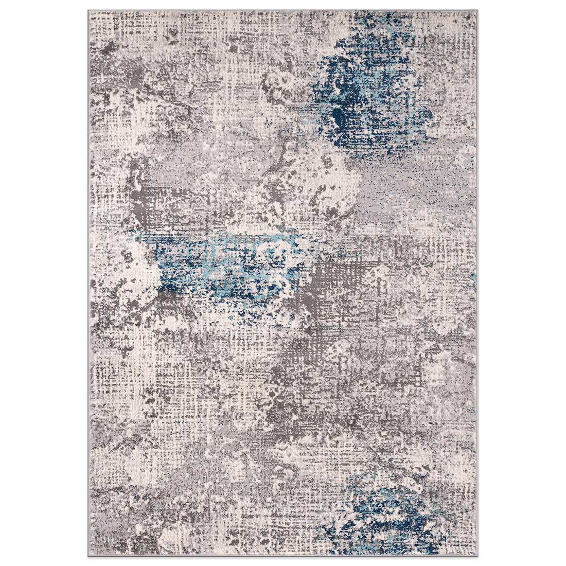 Prague Distressed Abstract Area Rug