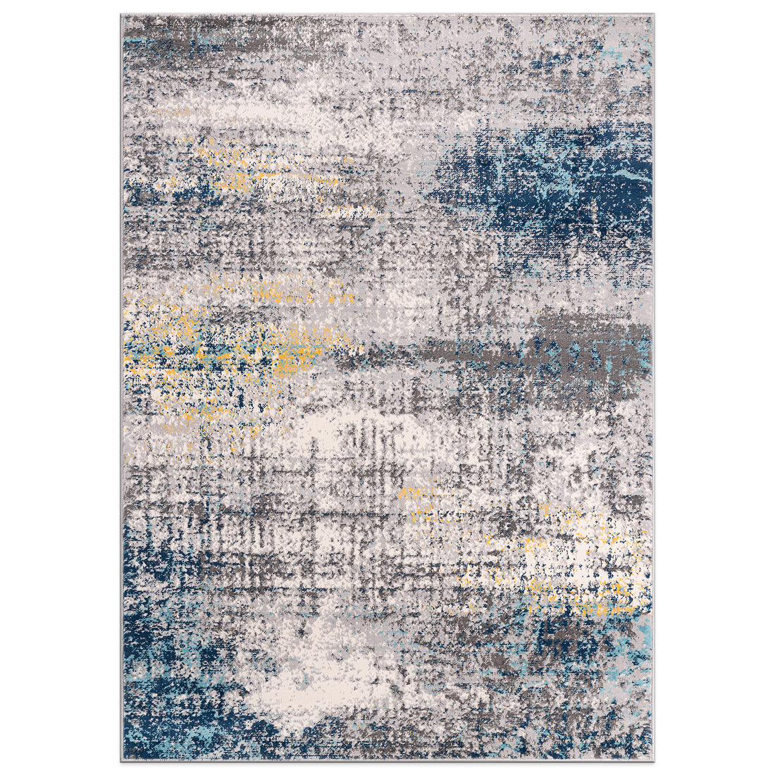 Geneva Contemporary Distressed Absract Area Rug