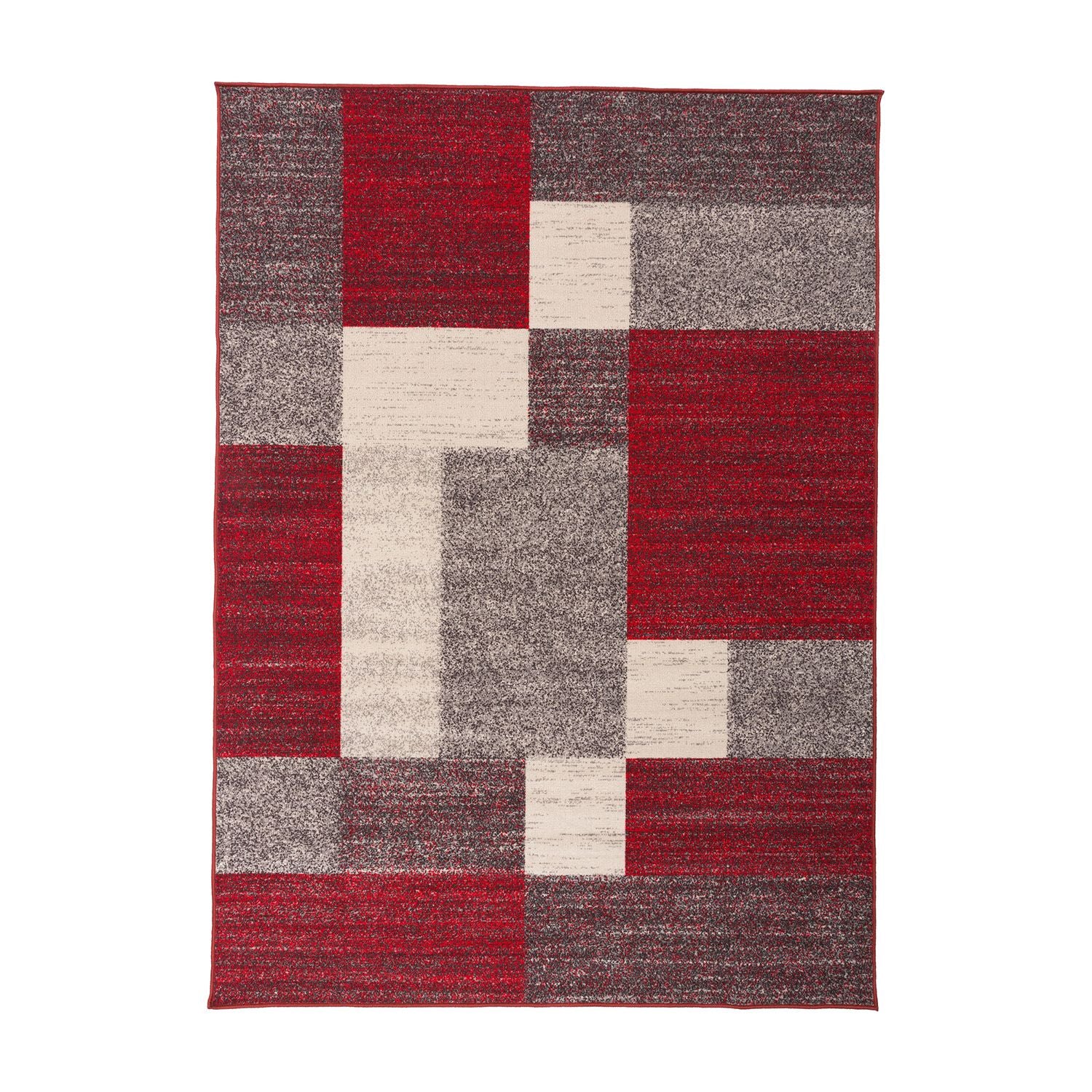 Modern Boxes Design Non-slip (Non-skid) Area Rug