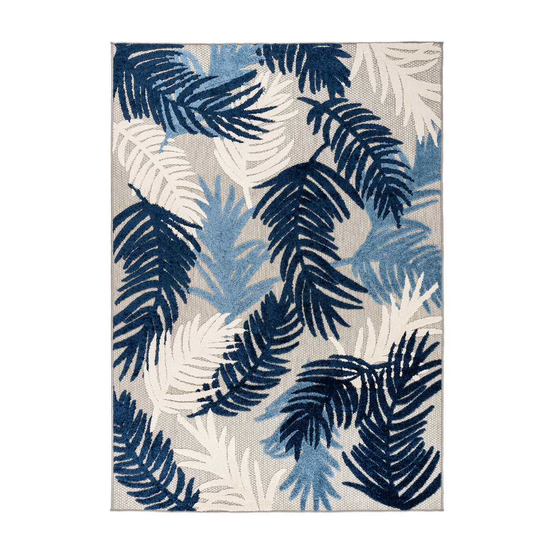 Tropical Floral Modern Indoor/Outdoor Area Rug