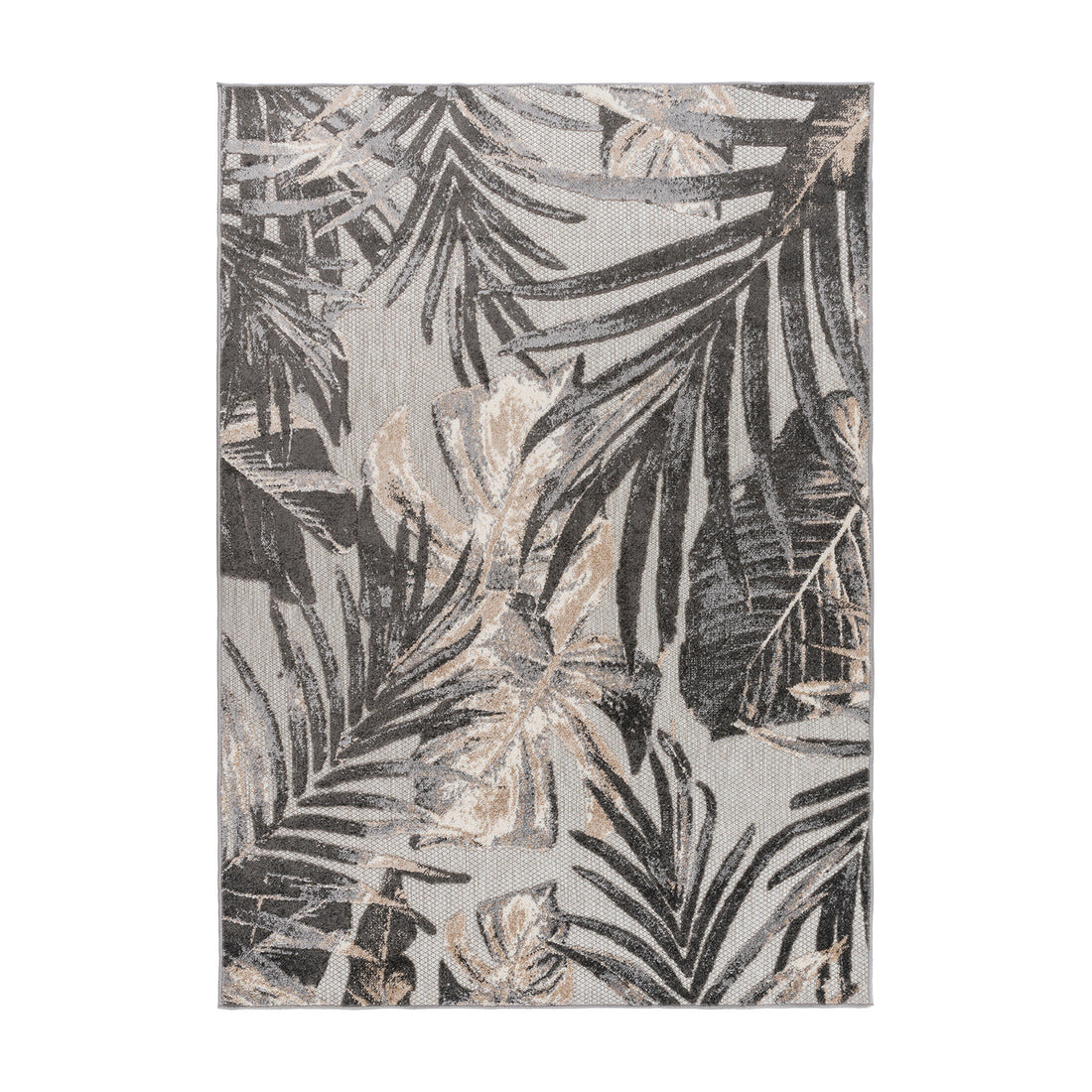 Floral Leaves Indoor/Outdoor Area Rug