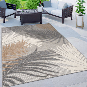 Tropical Floral Indoor/Outdoor Area Rug