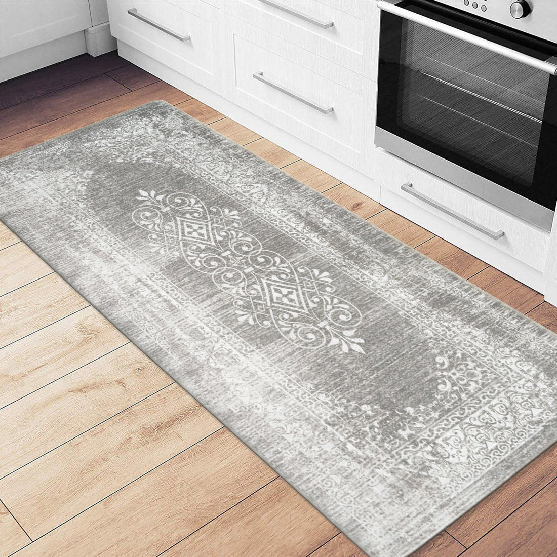 Distressed Traditional Vintage Design Anti Fatigue Standing Mat