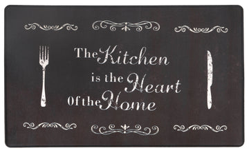 Kitchen is the Heart of the Home' Anti-fatigue Mat