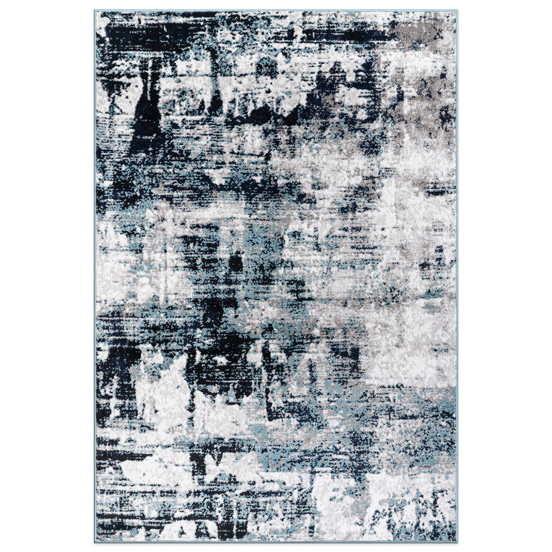 Modern Abstract Reflections Area Rug