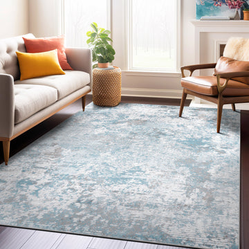 Modern Abstract Whispers Area Rug