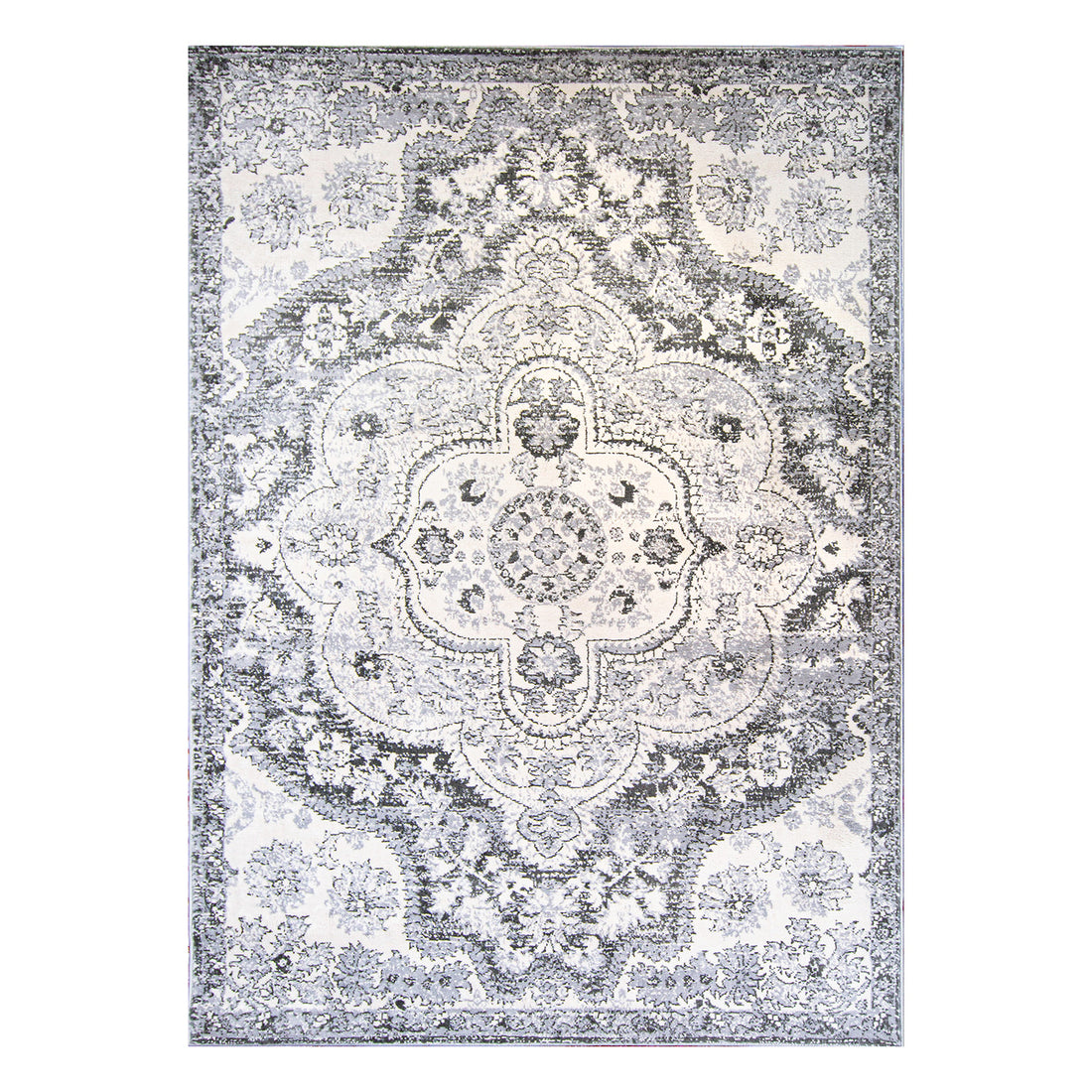 Distressed Vintage Bohemian Area Rug