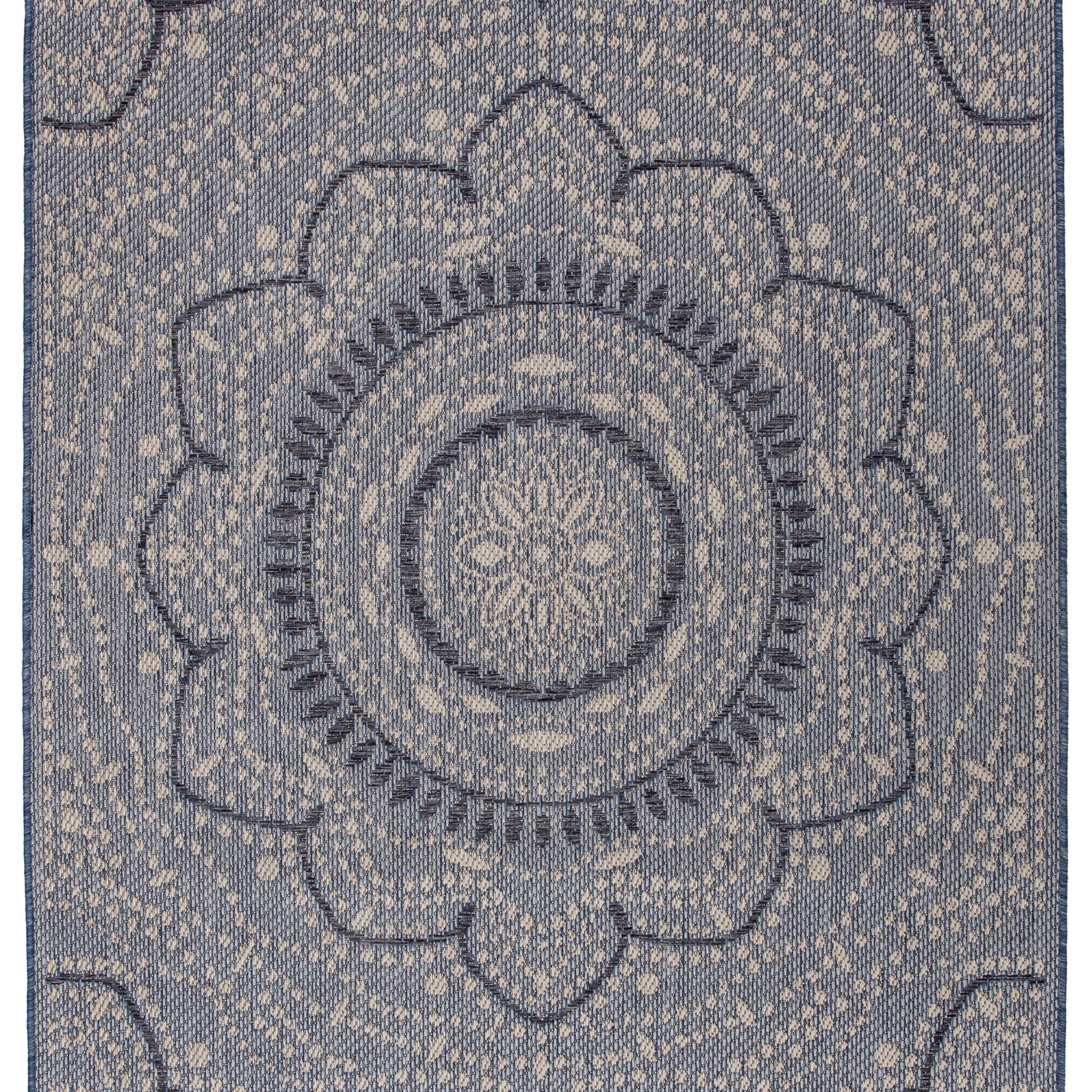 Portia Oriental Medallion Indoor/Outdoor Area Rug