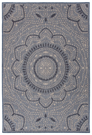 Portia Oriental Medallion Indoor/Outdoor Area Rug